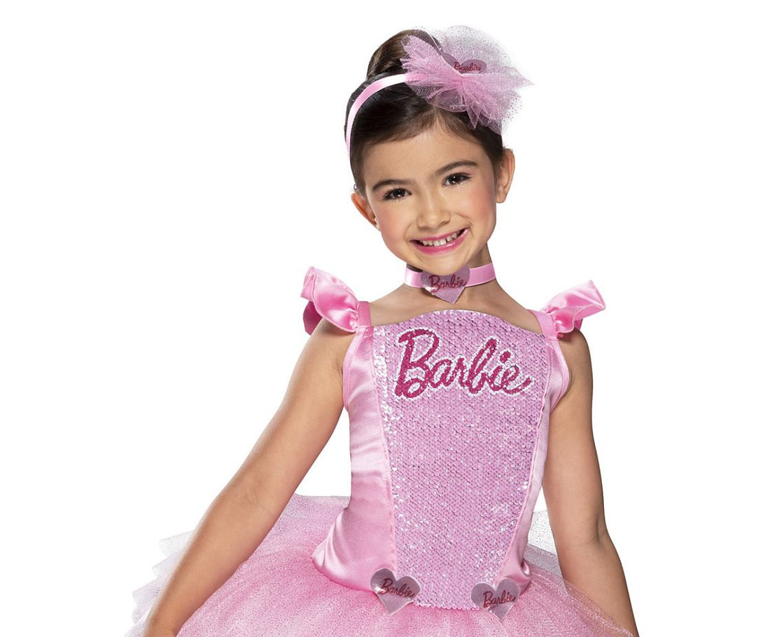 Includes: Barbie Ballerina dress, choker and headpiece